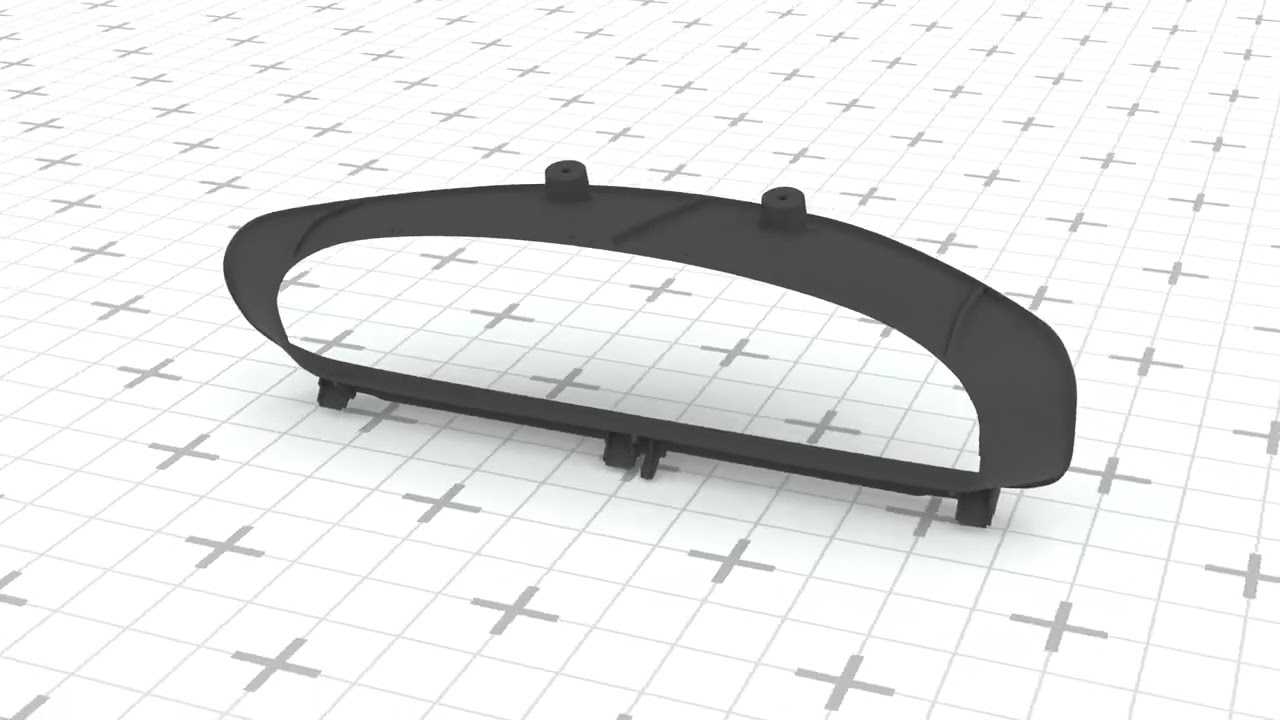 Instrument Cluster Bezel GD7A-55-446 3D Print Model