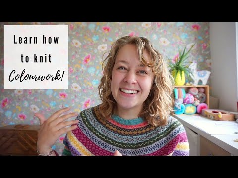 Learn to knit colourwork! - New Leaf Designs