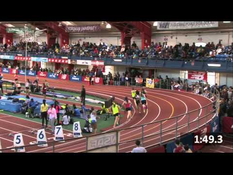 Girls 800m Section 1 - New Balance Nationals Indoor 2013