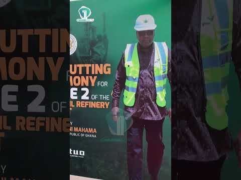 Sod Cut for Phase II of Sentuo Oil Refinery Project at Tema