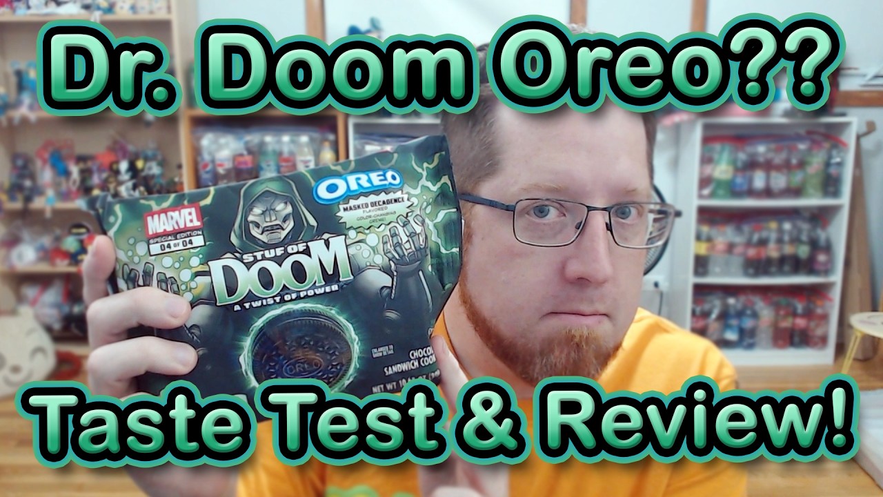 Dr. Doom: Stuf of DOOM Oreo - Taste Test & Review: JT's J-Treats