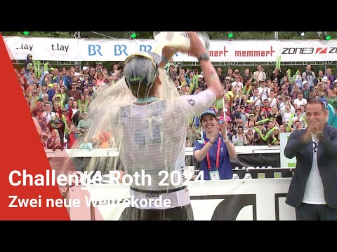 Challenge Roth 2024: Weltbestzeit gleich doppelt geknackt