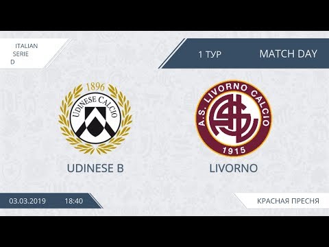 AFL19. Italy. Serie D. Day 1. Udinese B - Livorno