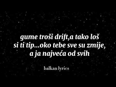 Breskvica x Teodora --Drift |balkan lyrics