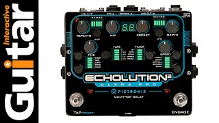 Video thumbnail for Pigtronix Echolution 2 Ultra Pro | Review | Guitar Interactive by Guitar Interactive Magazine