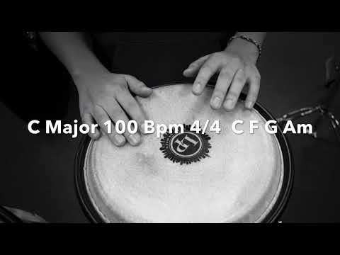 Djembe Backing Track C Major