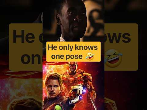 Rhodey Really Gave Marvel One Picture For The Posters !