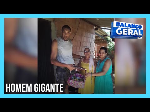 Morto em acidente, Denis Albino era o segundo homem mais alto do Brasil | Balanço Geral DF