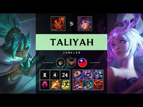 Taliyah Jungle vs Lillia - TW Grandmaster Patch 25.13