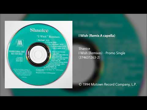 Shanice - I Wish (Remix A capella)