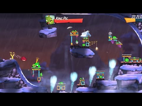 Angry Birds 2 gameplay walkthrough level 600 beat king pig