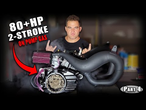 Building a high Horsepower 2 Stroke for my Yamaha Banshee! Resto Mod Banshee Part 4