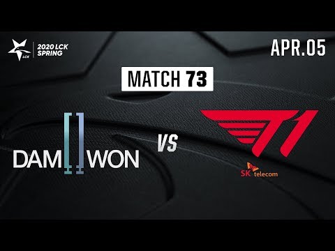 DWG vs T1 | Match73 H/L 04.05 | 2020 LCK Spring