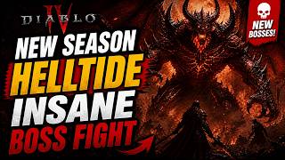 Diablo 4 New Season Helltide Insane Boss Fight