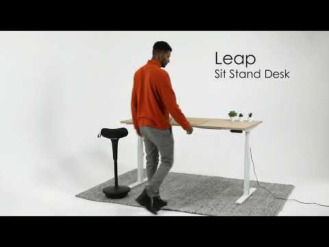 Premium Sit-stand home office desk 1000x800mm - Image 2