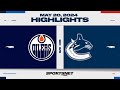NHL Game 7 Highlights | Oilers vs. Canucks - May 20, 2024