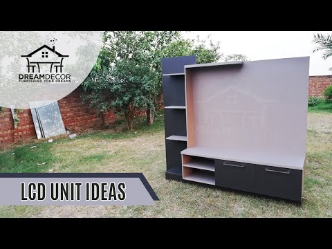 LED TV Stand | Modern TV Consoles Ideas | Media Wall Unit Designs 2021 | Wooden Crafts by DreamDecor