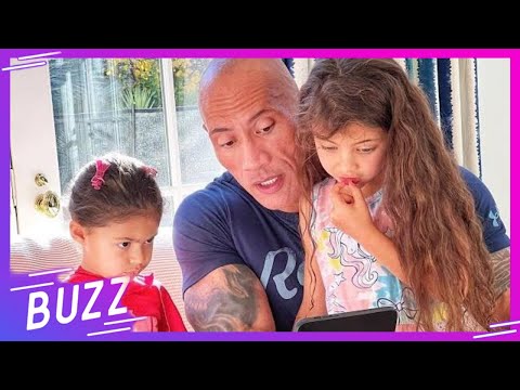 Jasmine, hija de Dwayne Johnson, le juega una divertida broma al actor | Buzz