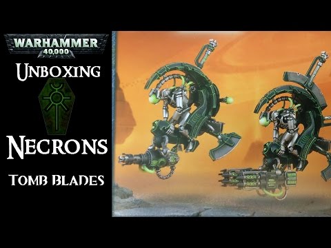 Warhammer 40k: Bausatz Review - Necrons: Tomb Blades