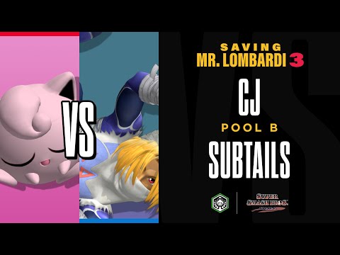 SAVING MR. LOMBARDI 3 - CJ (Puff) vs Subtails (Sheik) - SSBM - Pool B
