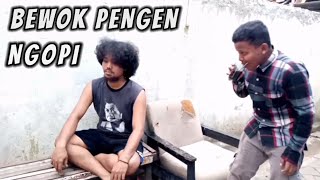 Download lagu BEWOK PENGEN NGOPI - VIDEO PENDEK LUCU || DI JAMIN BIKIN NGAKAK mp3