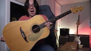 Video thumbnail for Online Shopping Tips - Unboxing Fender King Acoustic Guitar by TomoFujitaMusic