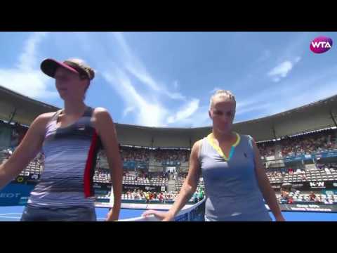 2017 Apia International Sydney Day 1 WTA Roundup