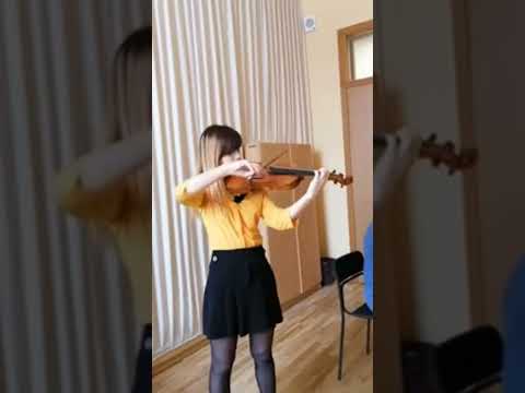 Ф.Мендельсон Скрипичный концерт e-moll Самыкина Валерия 16 лет