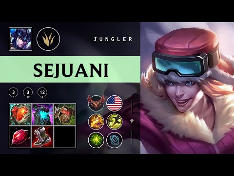 Sejuani Jungle vs Lee Sin - NA Grandmaster Patch 25.24
