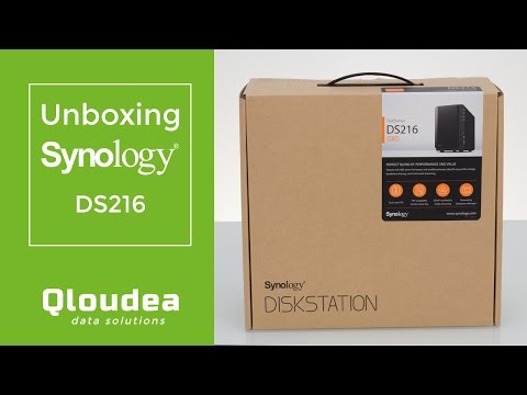 Unboxing Synology DS216