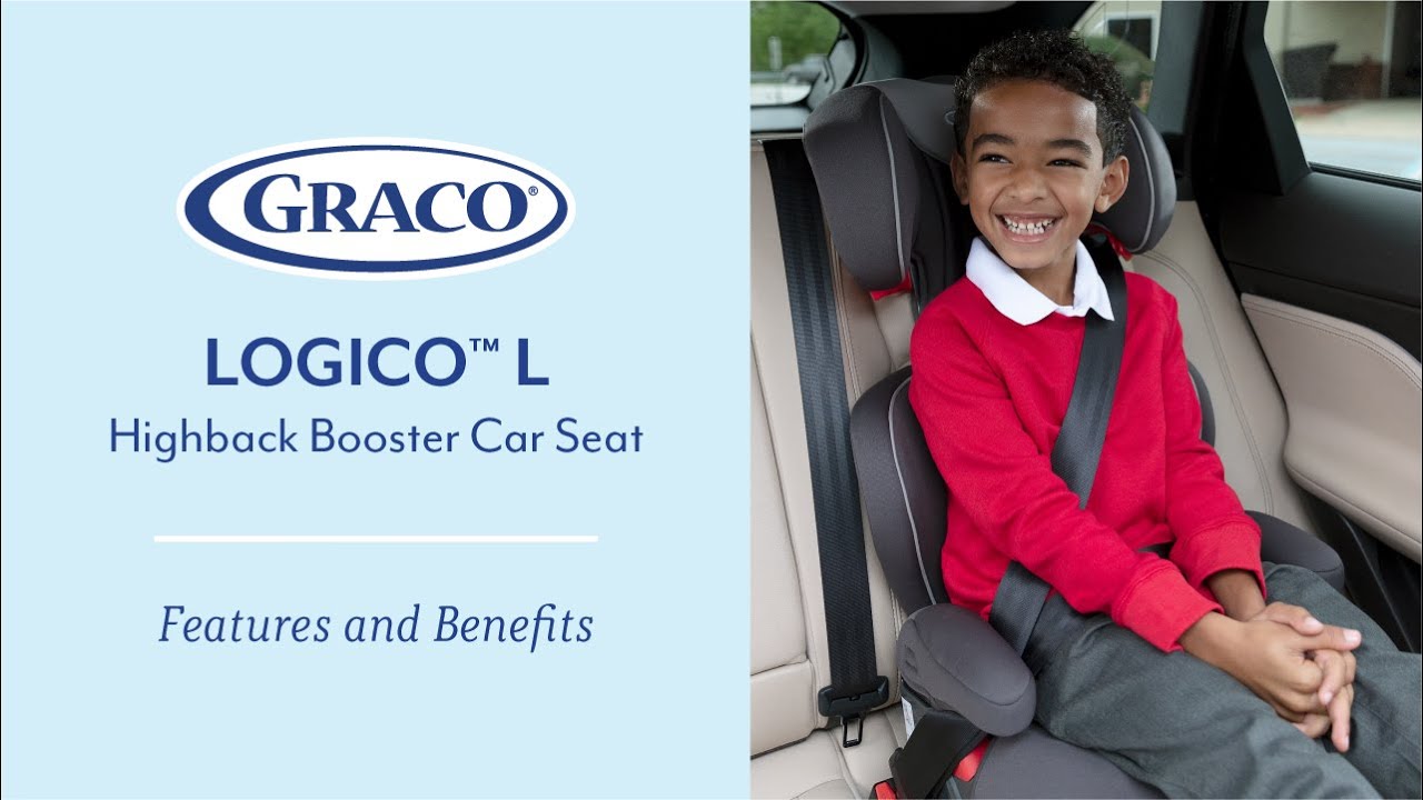 Graco Logico L™ Group 2/3 Highback Booster Car Seat Features & Benefits Marketing Video