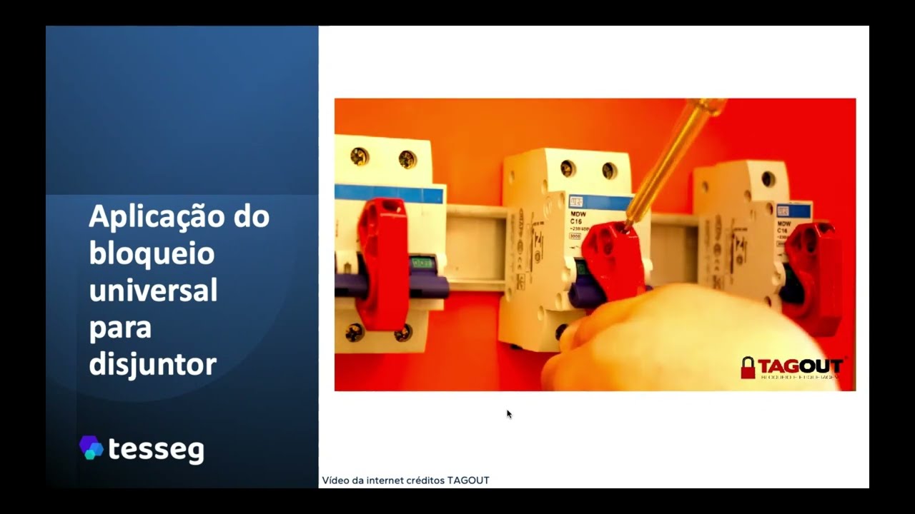 A5 LOTO - Dispositivos para o bloqueios de energias elétrica  Aula #01