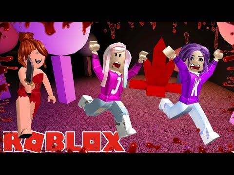Roblox: Survive the Red Dress Girl / DESTROY THE CRYSTALS OR SHE'LL DESTROY YOU! 🔪