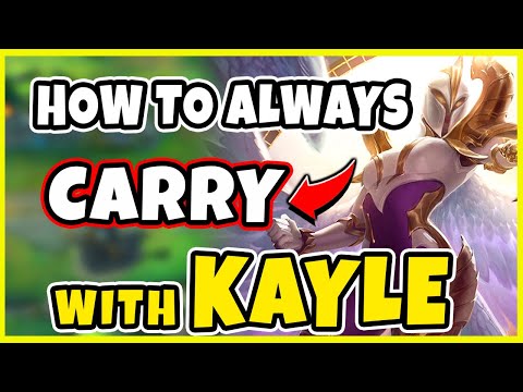 HOW TO PLAY KAYLE TOP AND MID TO HARD CARRY EVERY SINGLE GAME! - League of Legends