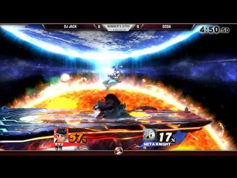 VS Weekly 1/21/16 - Winners Qtrs - DJ Jack (Ryu) vs. D2da (MK) - Smash 4