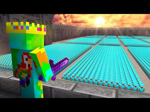 I Created the World's Largest Minecraft Army