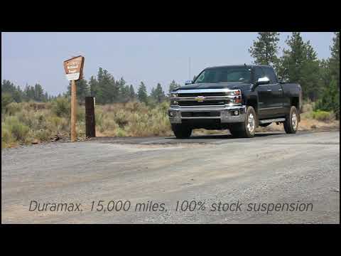 GM 2500HD THUREN TUNED KING SHOCKS TEST