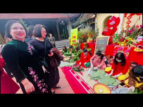 Trường Mầm non Hoa Sen - Tham gia Hội thi Bánh chưng xanh - MTTQ phường Hồng Hà