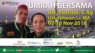 preview picture of video 'UMRAH REGULER / KEBERANGKATAN BANDARA SULTAN SYARIF KASIM II PEKANBARU. 2/11/2018'