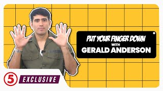 EXCLUSIVE | PUT YOUR FINGER DOWN CHALLENGE WITH GERALD ANDERSON