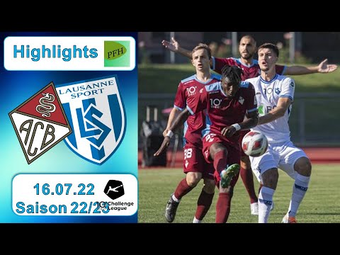 Highlights: AC Bellinzona vs FC Lausanne - Sport (16.07.22)