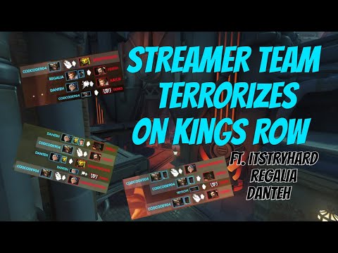 Terrorizing on Kings Row As Junkrat! + New Baptiste Window! Ft. ItsTryHard, Regalia, Danteh
