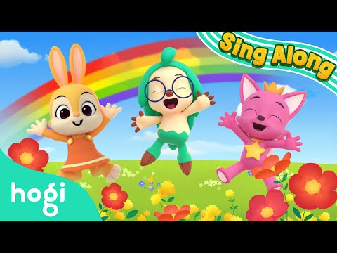 Ring a ring o' roses | Sing Along with Pinkfong & Hogi | Nursery Rhymes for Kids | Play with Hogi
