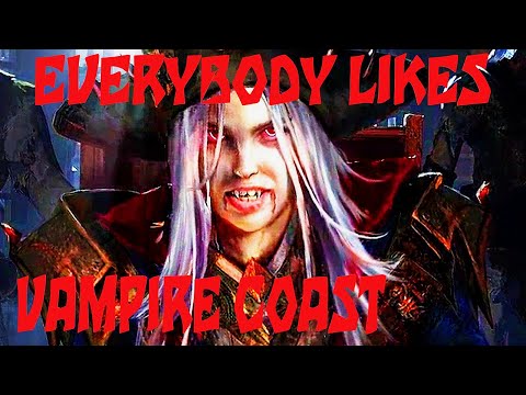 Unique Friendly Greetings Towards Vampire Coast. Total War Warhammer 2