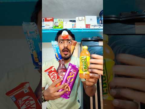 cornetto ice cream🍦KitKat🍬aur Frooti🧃Kinder Joy🍨 chocolate syrup🍧Dairy Milk🍡 cake#shortsfeed #viral