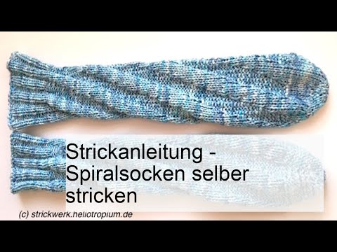 Spiralsocken stricken: Einfache Anleitung für kreative Strickerinnen!