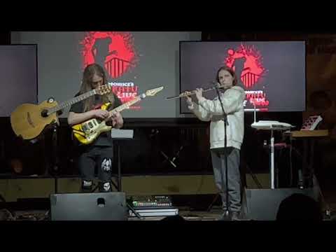 Rachel Flowers Prog on the Ranch 2/5/2023 with Paul Belatowicz flute string  duet.