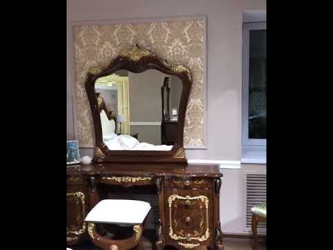 Тумба  "Джованни" (МДФ) (Корень дуба глянец/Патина/Лак) UgEn