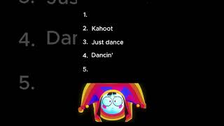 My intermission time ranking #tadc #theamazingdigitalcircus #edit