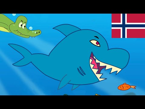 Haien - Arne Alligator og Jungelvennerne | Barnemusikk (Norsk)